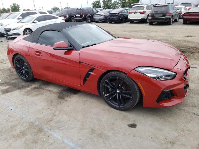 WBAHF3C50KWW39812 - 2019 BMW Z4 SDRIVE30I RED photo 4