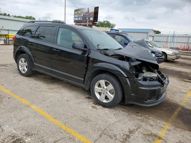 3C4PDCABXDT557723 - 2013 DODGE JOURNEY SE BLACK photo 4