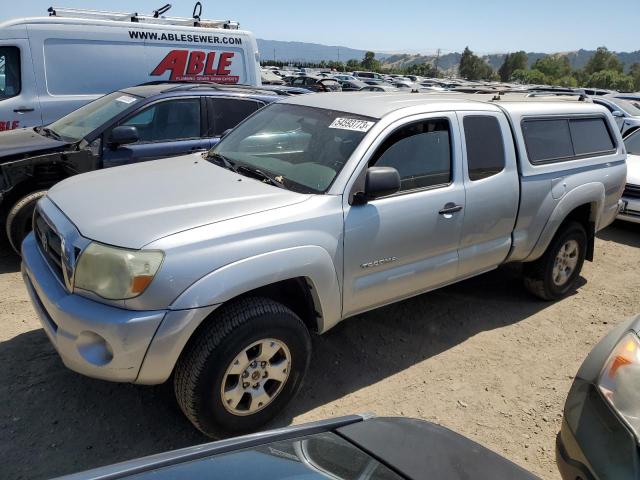 5TETU62N27Z354299 - 2007 TOYOTA TACOMA PRERUNNER ACCESS CAB SILVER photo 1