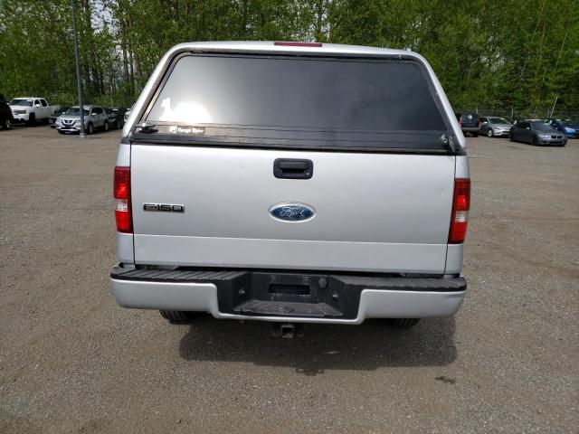 1FTRX14WX7FB43861 - 2007 FORD F150 SILVER photo 6