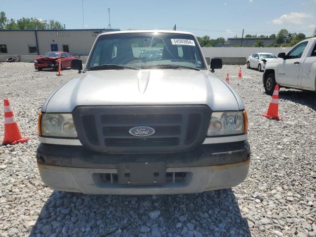 1FTYR10D94PA66139 - 2004 FORD RANGER SILVER photo 5