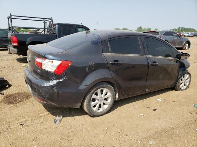 KNADN4A39D6104991 - 2013 KIA RIO EX BLUE photo 3