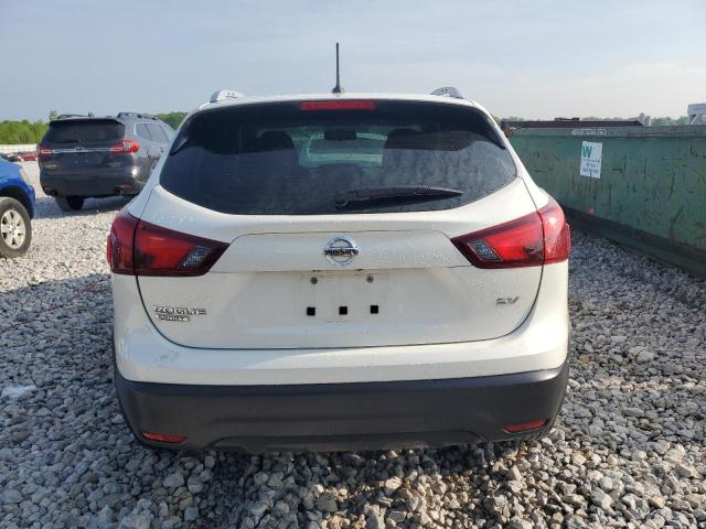 JN1BJ1CP9JW103861 - 2018 NISSAN ROGUE SPOR S WHITE photo 6