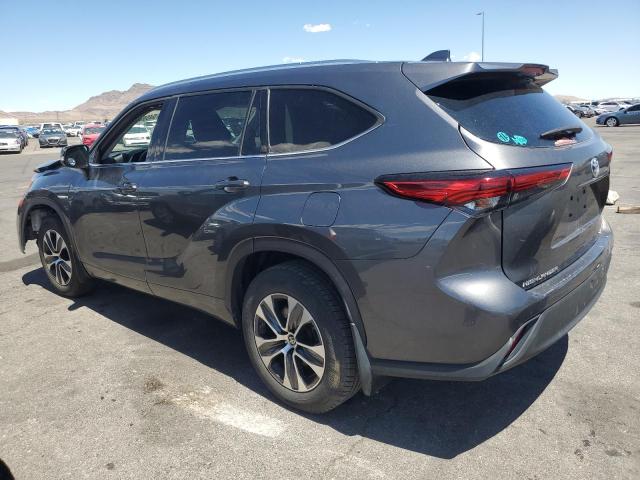 5TDGZRBH7MS526480 - 2021 TOYOTA HIGHLANDER XLE BLACK photo 2