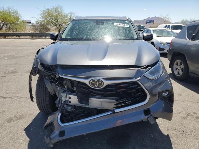 5TDGZRBH7MS526480 - 2021 TOYOTA HIGHLANDER XLE BLACK photo 5