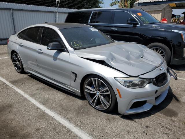 WBA4B1C55FD955092 - 2015 BMW 435 I GRAN COUPE SILVER photo 4