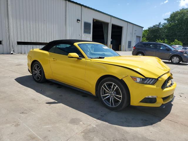 1FATP8UH0G5281775 - 2016 FORD MUSTANG YELLOW photo 4