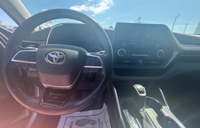 5TDGZRAH2LS509392 - 2020 TOYOTA HIGHLANDER XLE 银色 照片 9