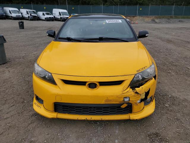 JTKJF5C78C3024499 - 2012 TOYOTA SCION TC YELLOW photo 5