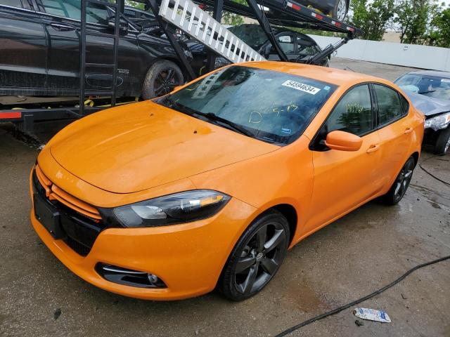 1C3CDFBH1DD257758 - 2013 DODGE DART SXT ORANGE photo 1