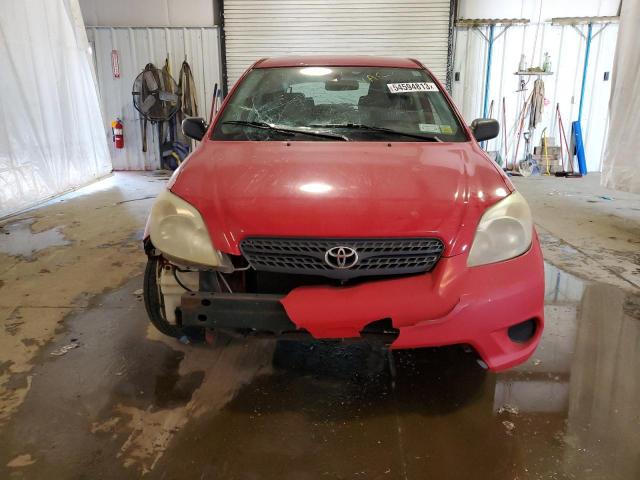 2T1KR32E57C664898 - 2007 TOYOTA COROLLA MA XR RED photo 5