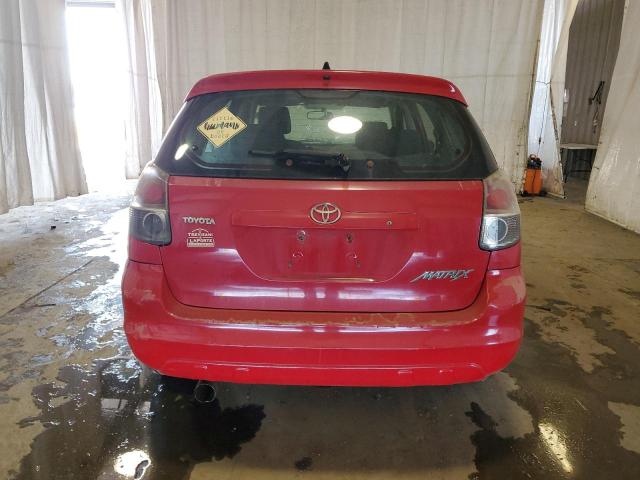 2T1KR32E57C664898 - 2007 TOYOTA COROLLA MA XR RED photo 6