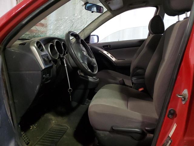 2T1KR32E57C664898 - 2007 TOYOTA COROLLA MA XR RED photo 7