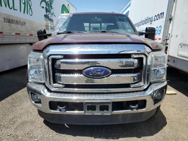 1FT8W3BT4GEC20281 - 2016 FORD F350 SUPER DUTY BURGUNDY photo 5