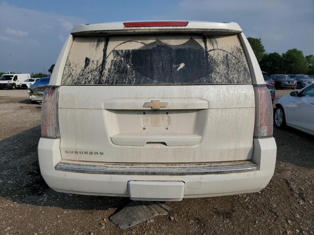 1GNSKJKC5GR302493 - 2016 CHEVROLET SUBURBAN K1500 LTZ WHITE photo 6