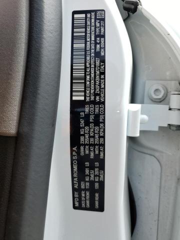 ZASPAKBN1M7D18827 - 2021 ALFA ROMEO STELVIO TI WHITE photo 14