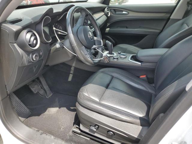 ZASPAKBN1M7D18827 - 2021 ALFA ROMEO STELVIO TI WHITE photo 7