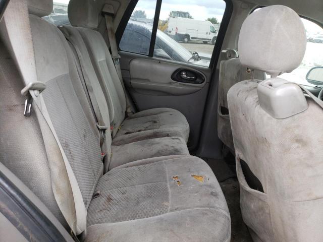 1GNDS13S782101333 - 2008 CHEVROLET TRAILBLAZE LS GRAY photo 10