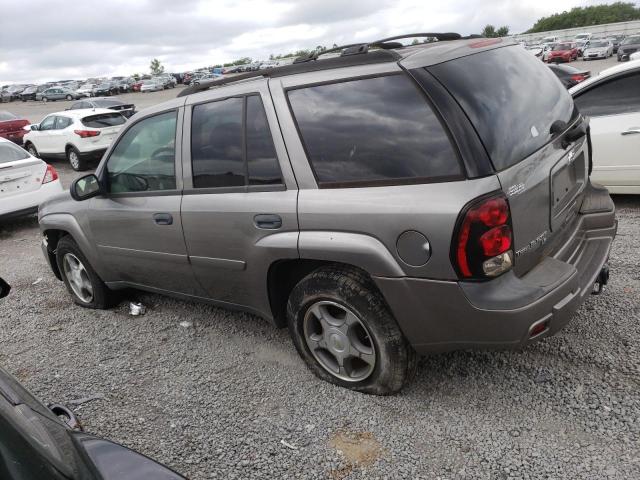 1GNDS13S782101333 - 2008 CHEVROLET TRAILBLAZE LS GRAY photo 2