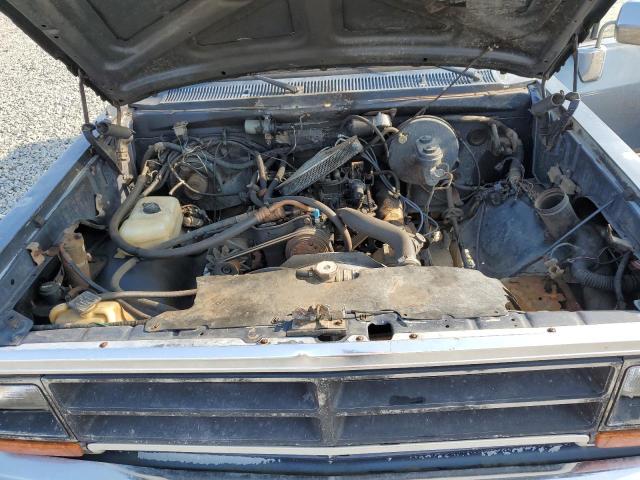 1B7HM06Y1KS000391 - 1989 DODGE W-SERIES W100 BLUE photo 11