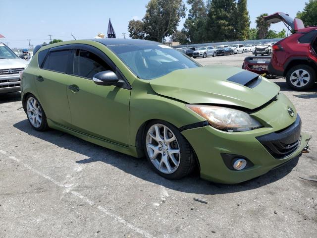 JM1BL1K44B1372489 - 2011 MAZDA SPEED 3 GREEN photo 4