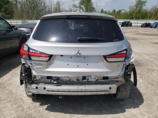 JA4AR3AU7LU017883 - 2020 MITSUBISHI OUTLANDER ES SILVER photo 6