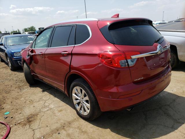 LRBFXDSA1HD040612 - 2017 BUICK ENVISION ESSENCE RED photo 2