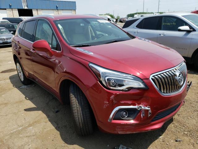 LRBFXDSA1HD040612 - 2017 BUICK ENVISION ESSENCE წითელი ფოტო 4