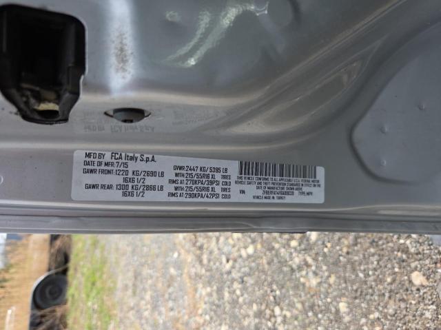 ZFBERFAT4F6A89039 - 2015 RAM PROMASTER SILVER photo 11