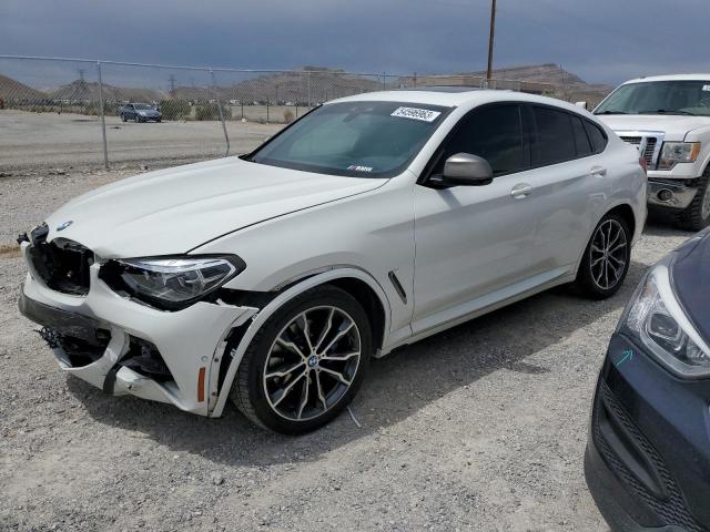 5UXUJ5C53KLJ63373 - 2019 BMW X4 M40I WHITE photo 1