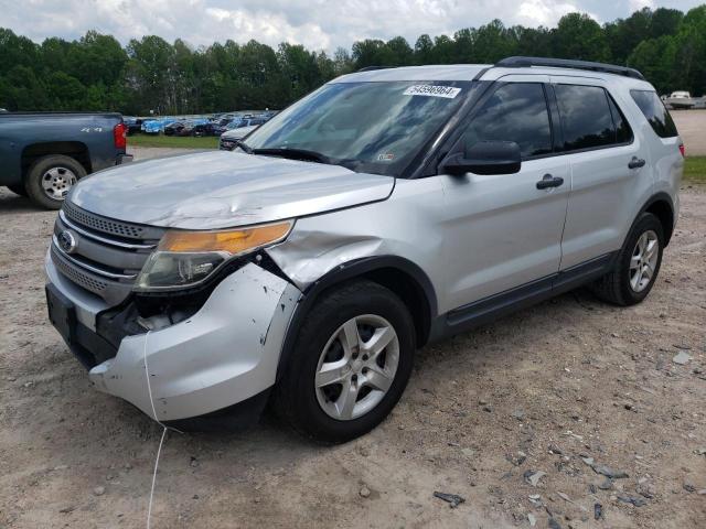 1FM5K7B81DGB37761 - 2013 FORD EXPLORER SILVER photo 1