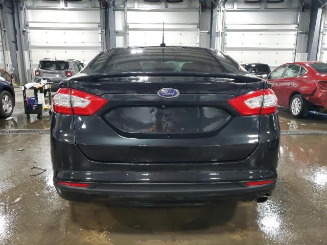 3FA6P0H76FR277662 - 2015 FORD FUSION SE BLACK photo 6