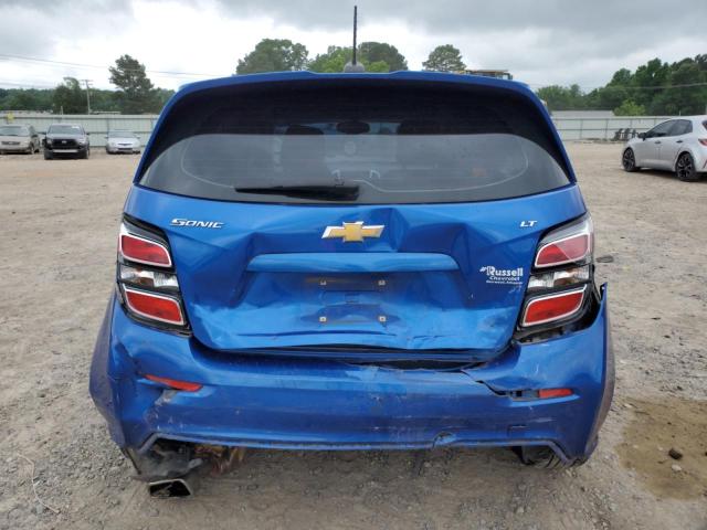 1G1JD6SH8H4126585 - 2017 CHEVROLET SONIC LT BLUE photo 6