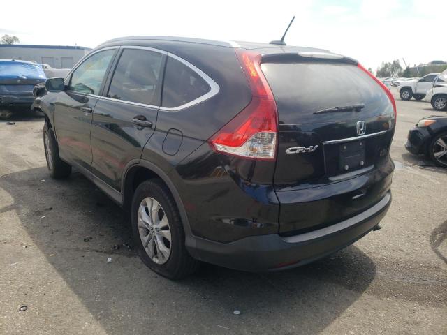 2HKRM3H70DH514941 - 2013 HONDA CR-V EXL BLACK photo 3