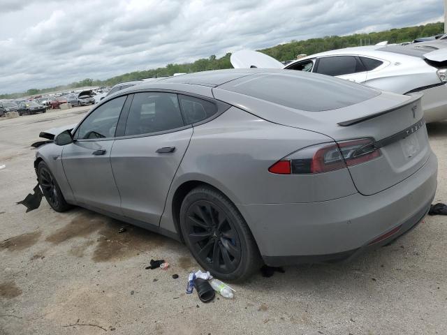 5YJSA1E26GF129054 - 2016 TESLA MODEL S GRAY photo 2