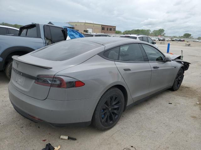 5YJSA1E26GF129054 - 2016 TESLA MODEL S GRAY photo 3