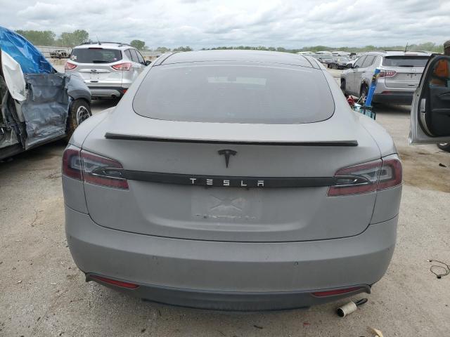 5YJSA1E26GF129054 - 2016 TESLA MODEL S GRAY photo 6