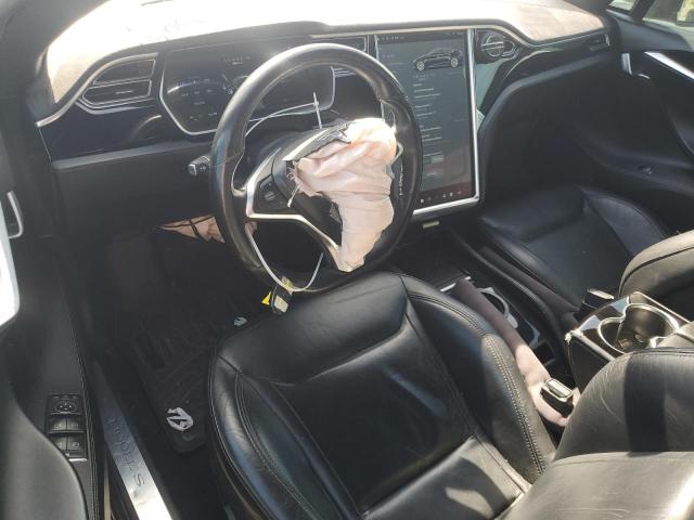 5YJSA1E26GF129054 - 2016 TESLA MODEL S GRAY photo 8