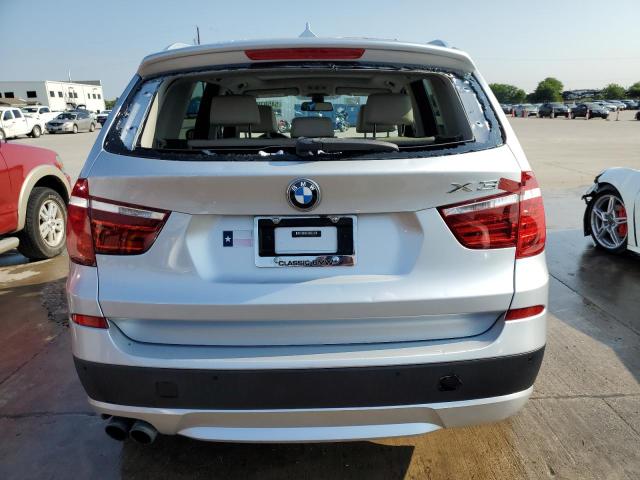 5UXWX9C59D0A23060 - 2013 BMW X3 XDRIVE28I SILVER photo 6