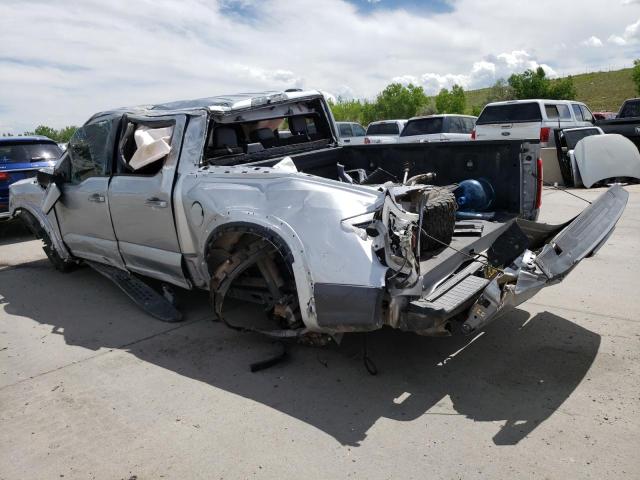 1FTFW1RG2NFA96040 - 2022 FORD F150 RAPTOR SILVER photo 2