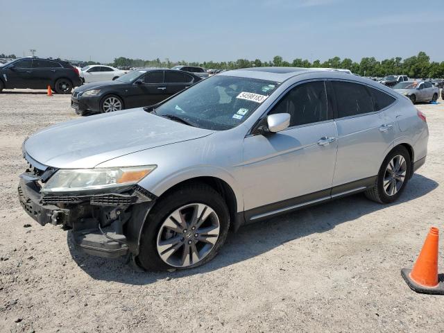 5J6TF1H56EL000540 - 2014 HONDA CROSSTOUR EXL SILVER photo 1