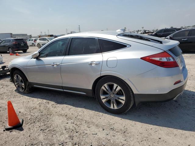 5J6TF1H56EL000540 - 2014 HONDA CROSSTOUR EXL SILVER photo 2