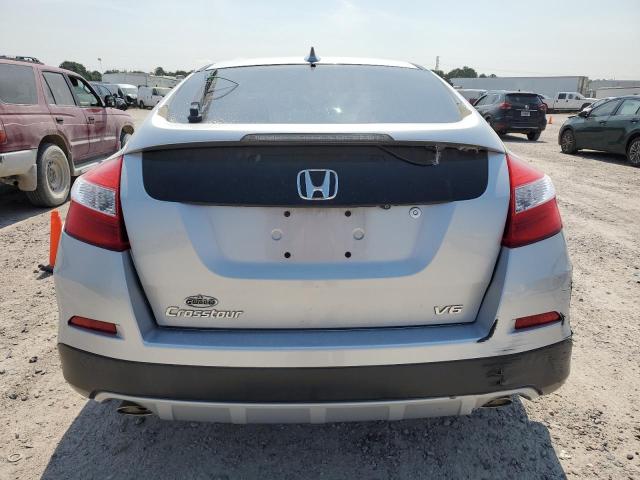 5J6TF1H56EL000540 - 2014 HONDA CROSSTOUR EXL SILVER photo 6