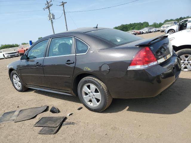 2G1WT57KX91218706 - 2009 CHEVROLET IMPALA 1LT GRAY photo 2