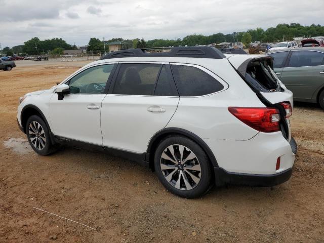 4S4BSBNC0F3334033 - 2015 SUBARU OUTBACK 2.5I LIMITED WHITE photo 2