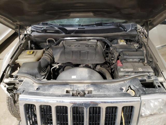 1J8HG48NX8C180662 - 2008 JEEP COMMANDER SPORT ვერცხლისფერი ფოტო 11