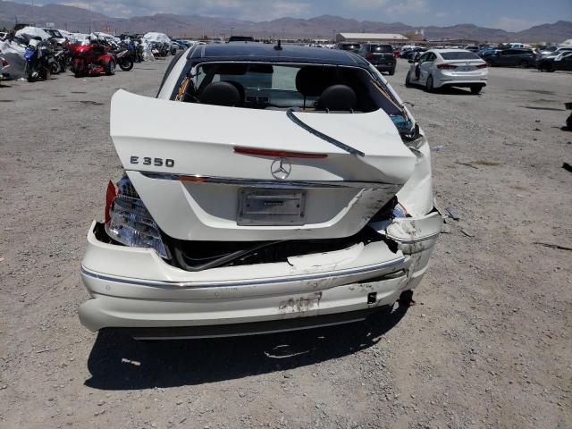 WDBUF56X78B305544 - 2008 MERCEDES-BENZ E 350 WHITE photo 6