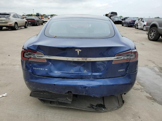 5YJSA1E22JF245875 - 2018 TESLA MODEL S ლურჯი ფოტო 6