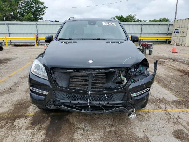 4JGDA5HB9EA417745 - 2014 MERCEDES-BENZ ML 350 4MATIC BLACK photo 5
