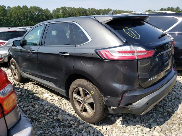 2FMPK4J94KBB84904 - 2019 FORD EDGE SEL GRAY photo 2